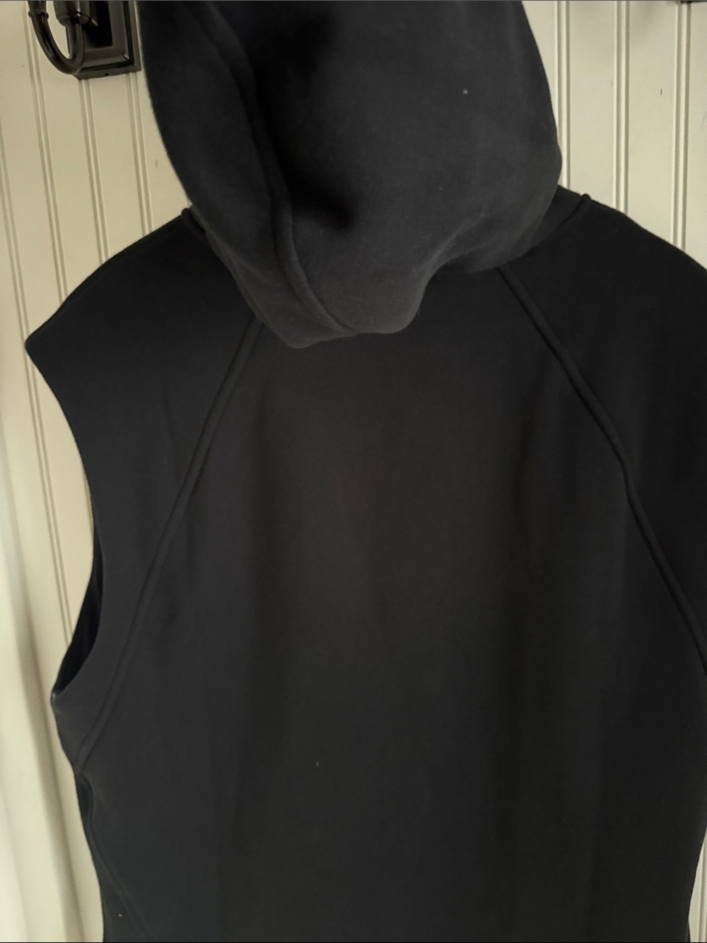 Lululemon Scuba Pullover Sleeveless Hoodie Black - Picture 8 of 8